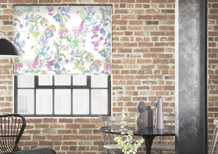 Bougainvillea, Wisteria - Roman Blind - Image 3